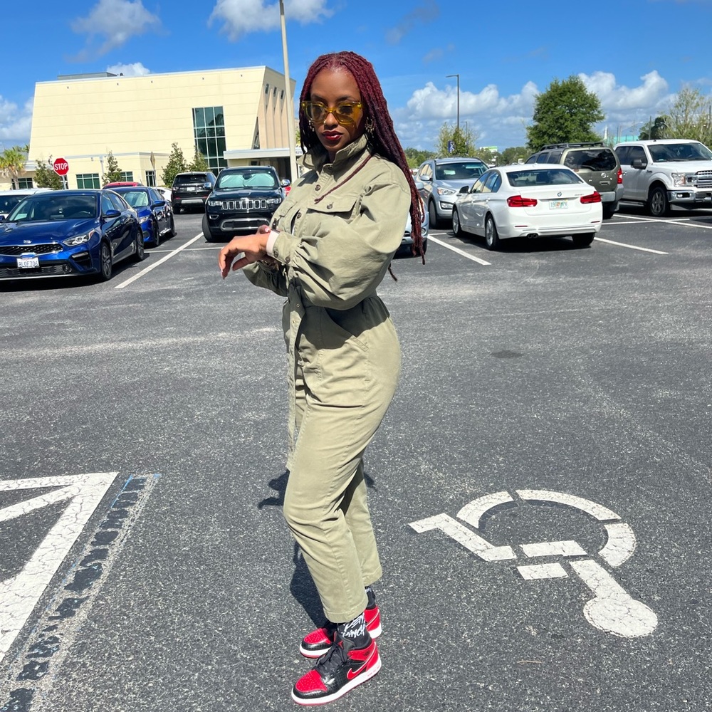 Cargo Jumpsuit! Size XS